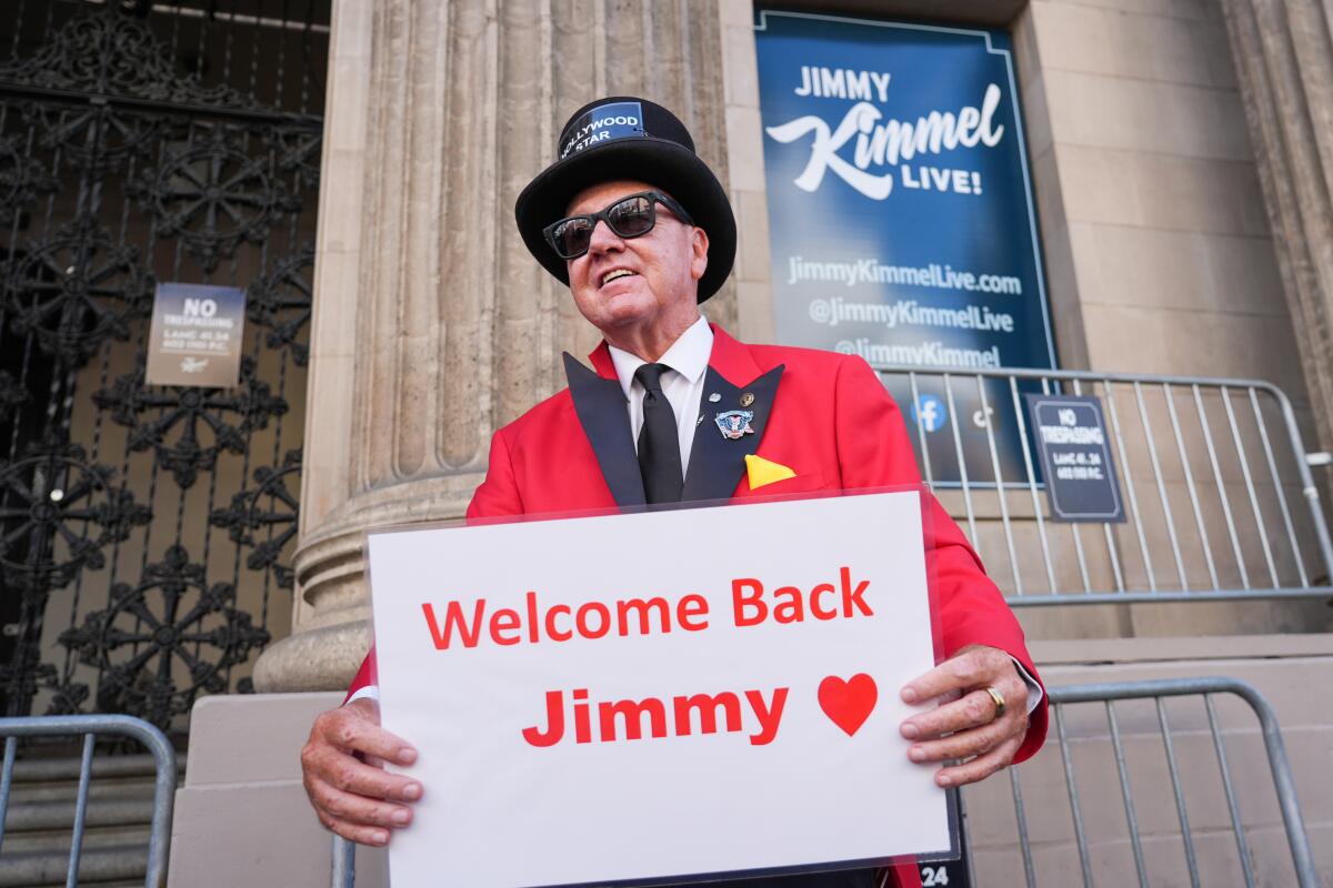 Late Night TV Celebrates Jimmy Kimmel Live!'s Return