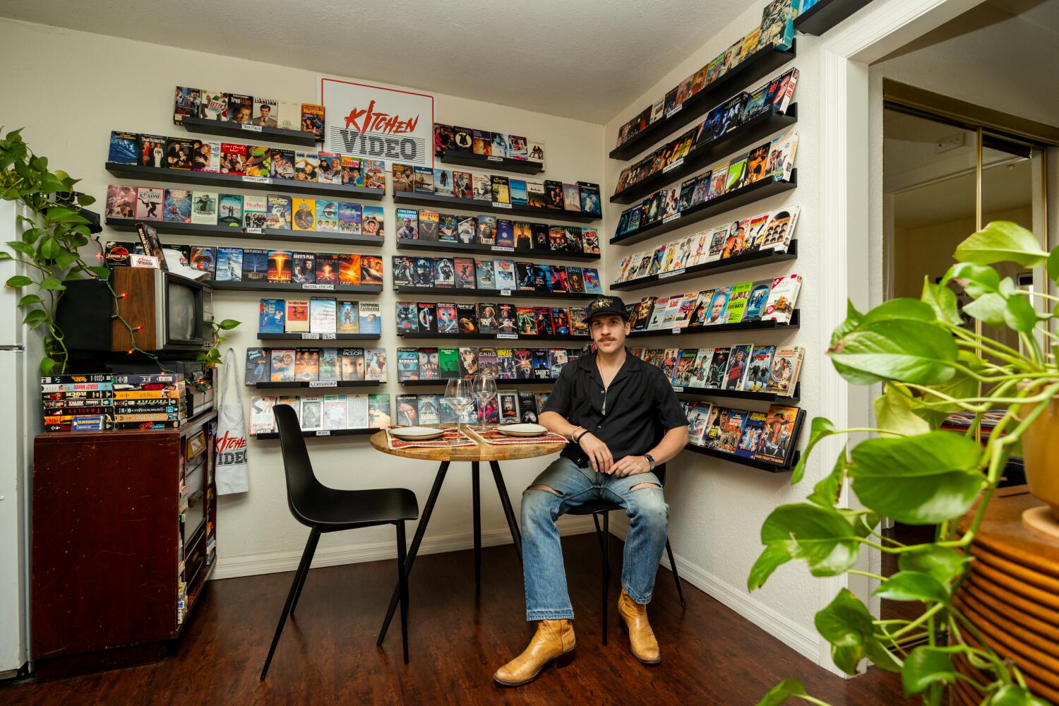 Silver Lake Man Builds Retro Video Store in His Kitchen